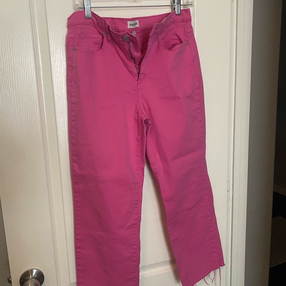 Sneak Peek Fuchsia Jeans